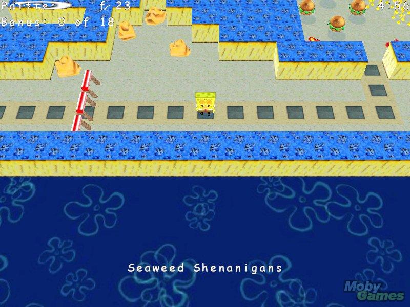 spongebob squarepants krabby quest game